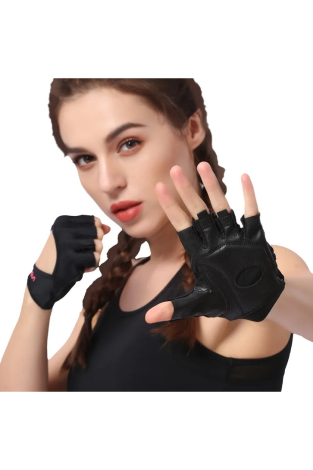 Professional Fitness and Yoga Gloves Black