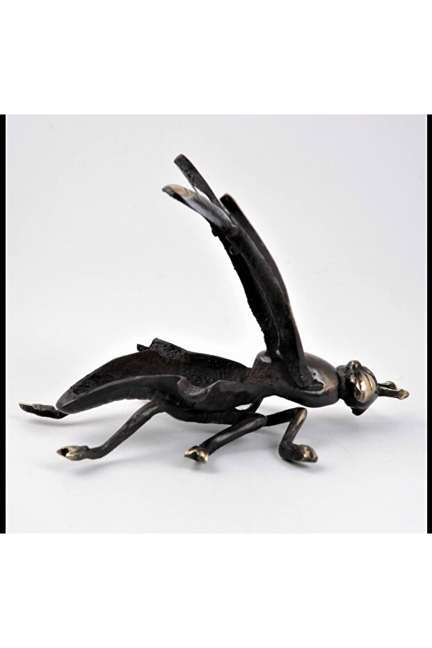 Solid Brass Fly Ashtray - 5