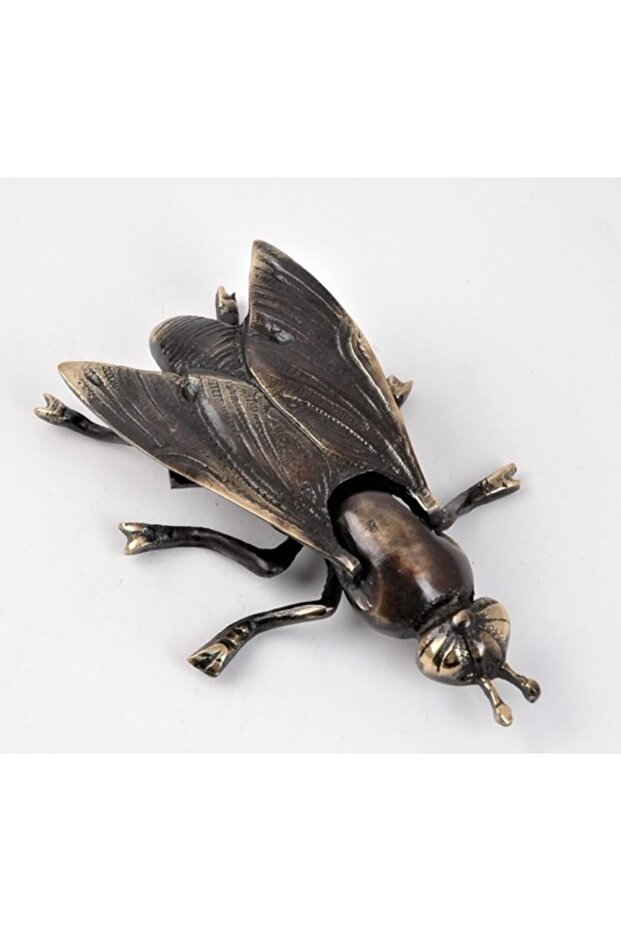 Solid Brass Fly Ashtray - 2