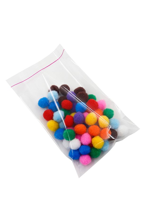 10x15 cm Şeffaf Bantlı Poşet / 50 Adet - 1