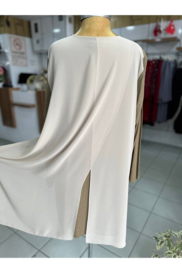 Şifon Detaylı Tunik - 2