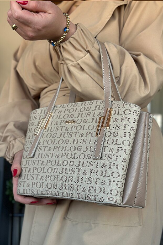 Classic Model Women's Shoulder Bag 2066-JP Sand -GZD-