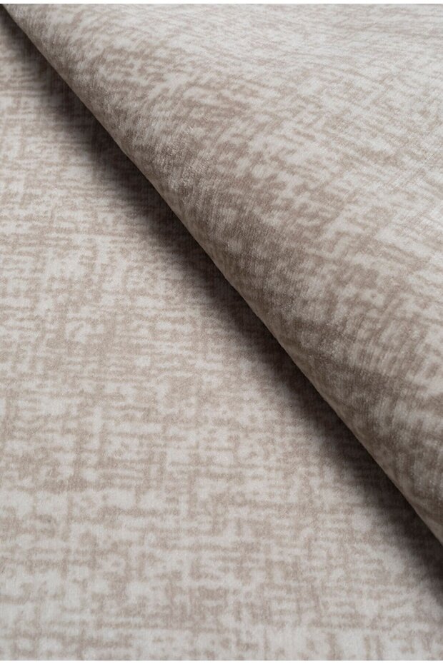 Plain Pattern Beige Non-Slip Base Cutting Washable Carpet Runner - 4