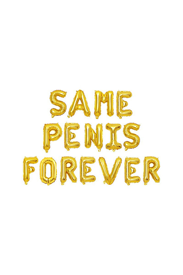 Same Penis Forever Bride Temalı Balon Seti - 1