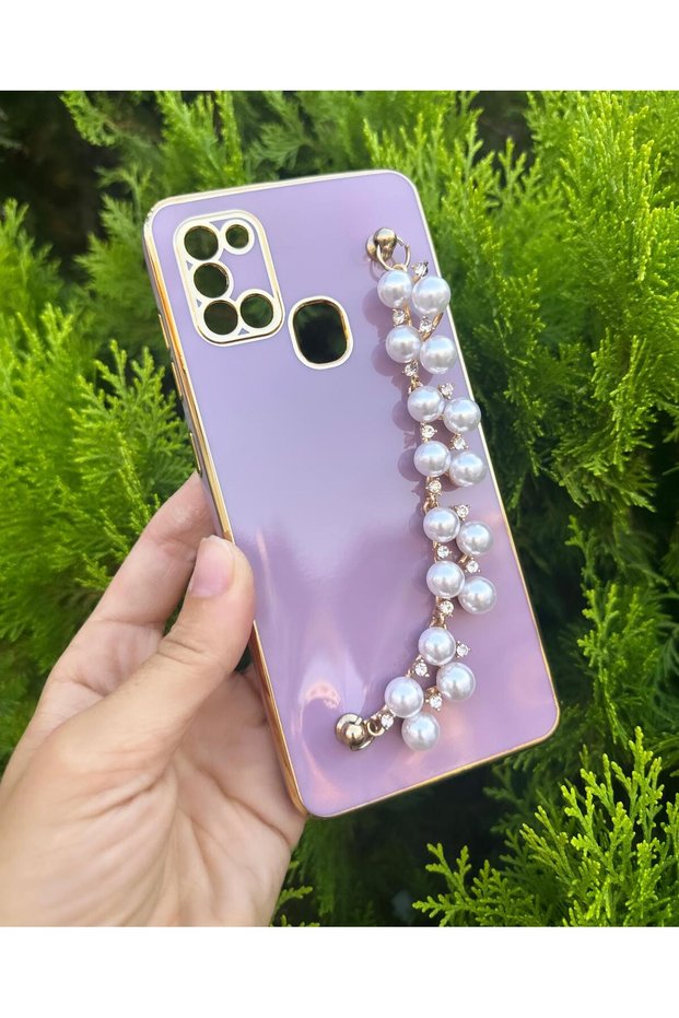 Samsung A21S Pearl Laser Cut Case