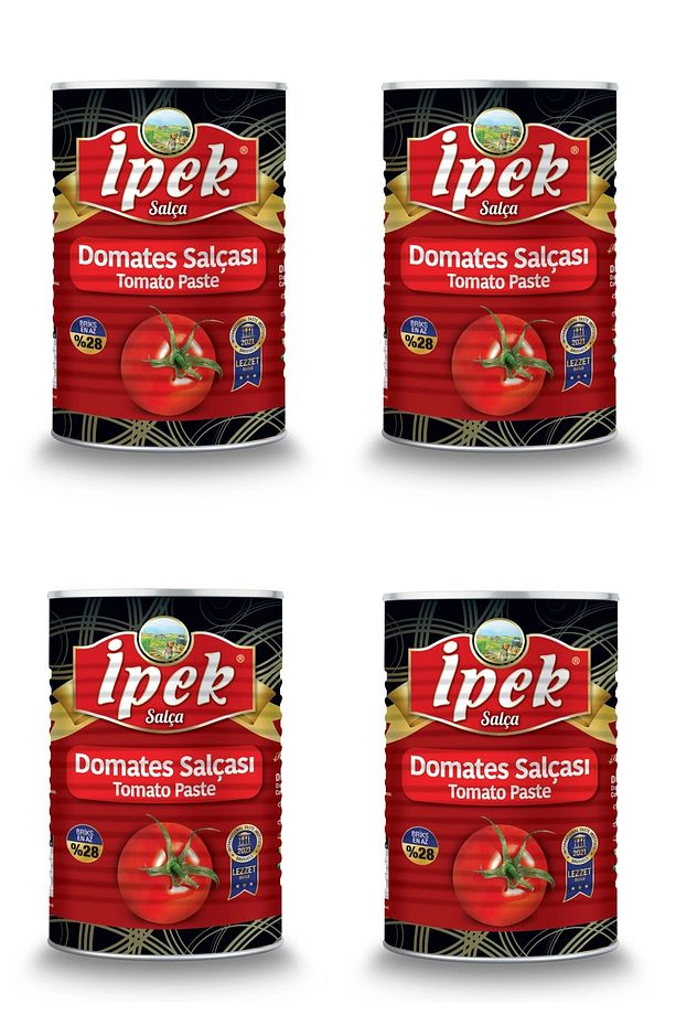 Domates Salçası Teneke 28 Brix 4300 G x 4 Adet - 1