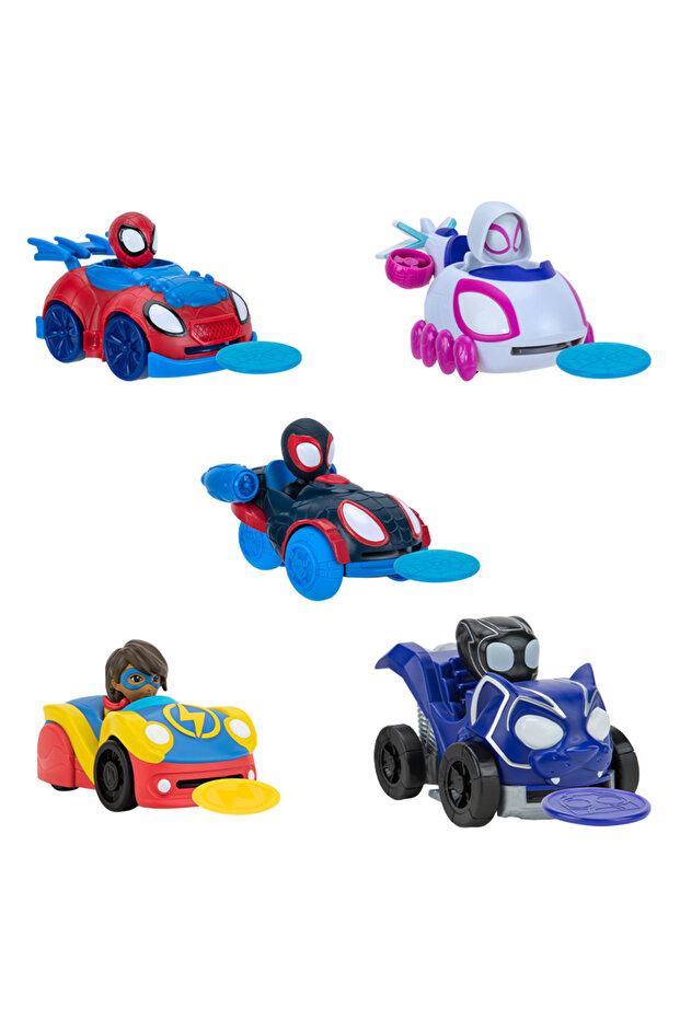 Spidey Disk Fırlatan Araba Ghost Spider - 4
