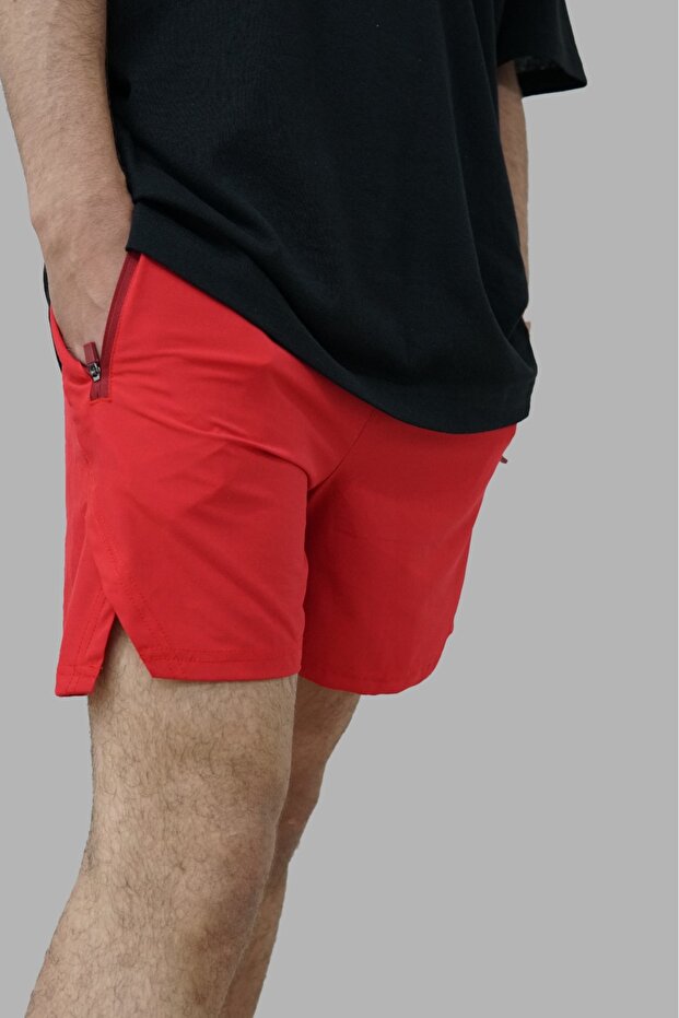 Unisex Fitness ve Gym Şortu, Taytlı Şort, Halı Saha şortu - 3