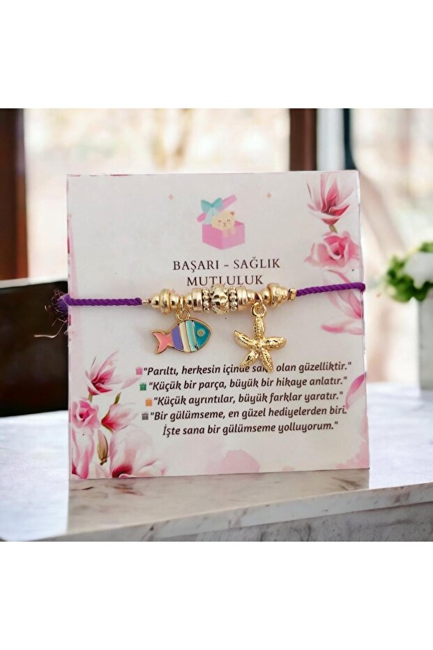 Sea Breeze Adjustable Rope Lift Bracelet | Purple color
