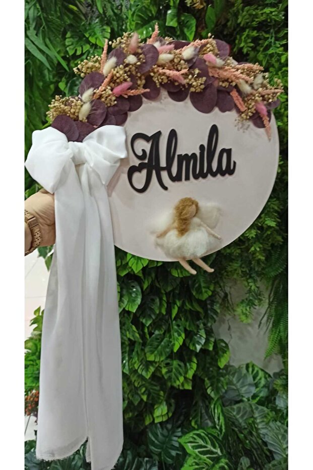 Kız bebek kapı süsü - 4