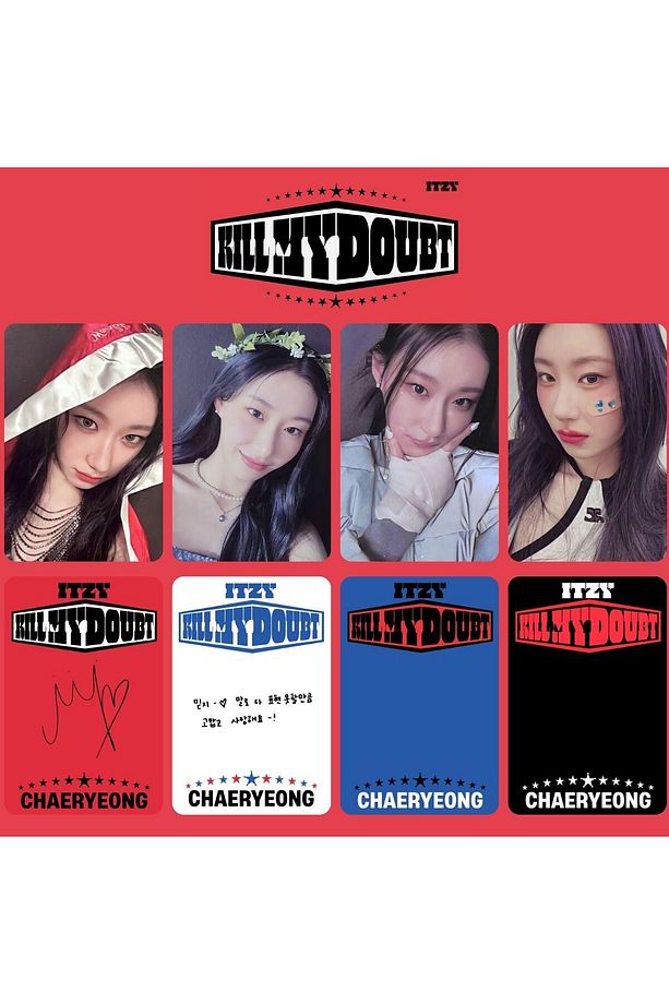 ITZY Chaeryeong " Kill My Doubt '' PC Set. - 1