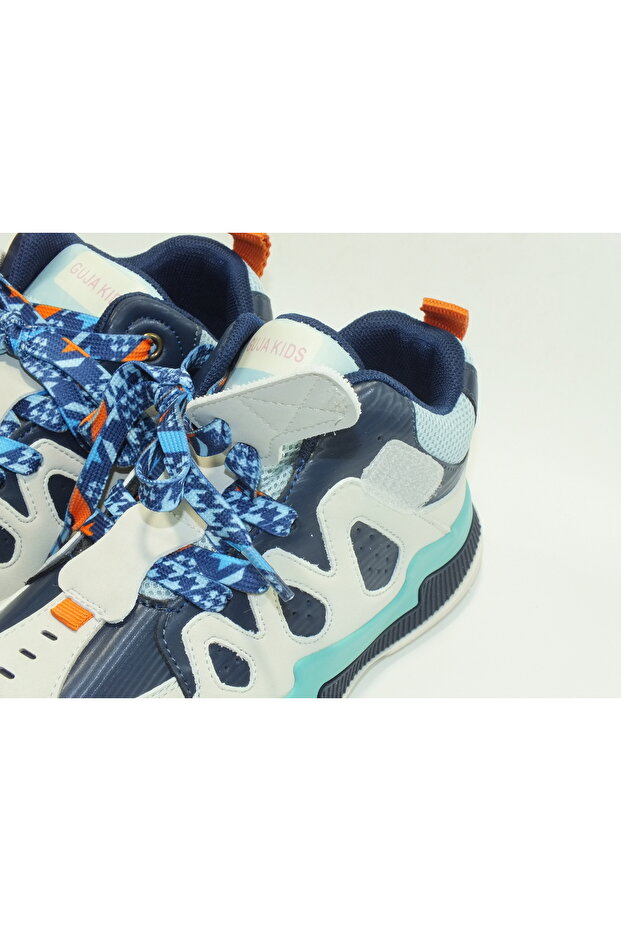 Dalgalı taban renkli sneaker - 4