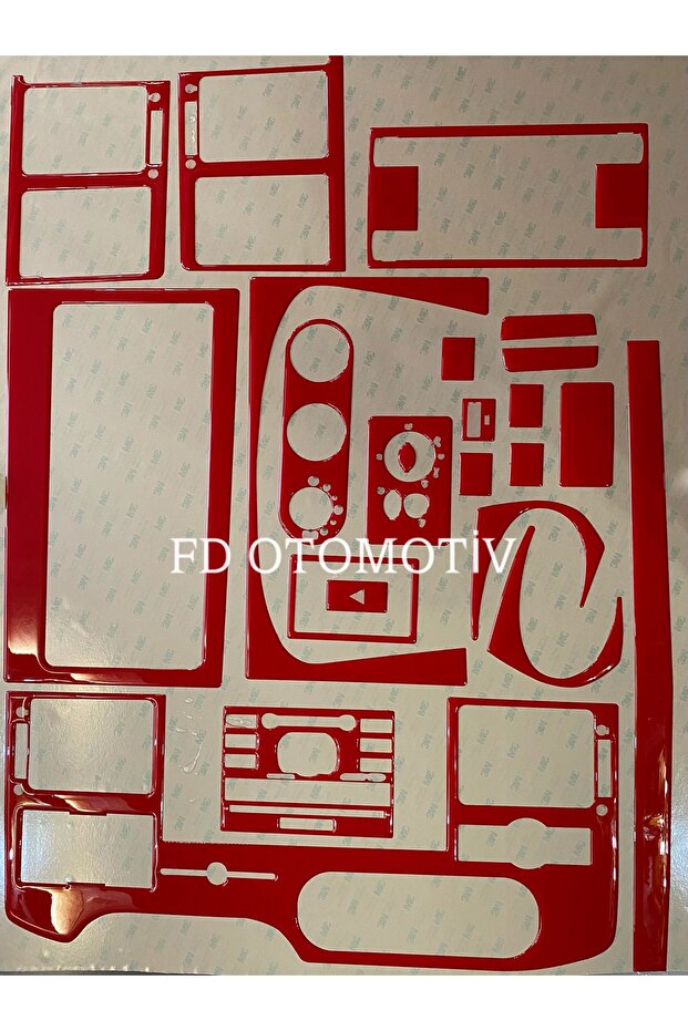 Ford Transit 2006 - 2013 Mahogany Cover Set Red Color