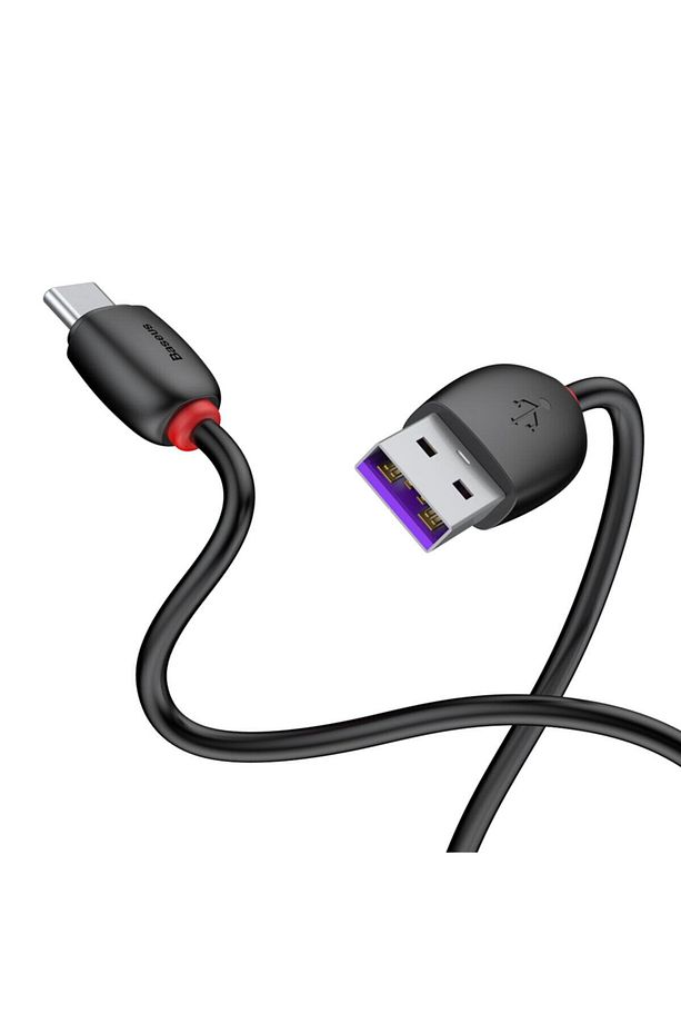 Purple Samsung Huawei Xiaomi Uyumlu Type-c 5a Şarj Data Kablosu - 4