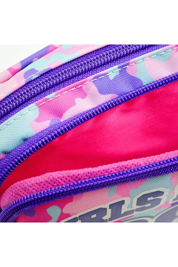 Girls Rule 2 - MU-6849 Compartment Pencil Bag