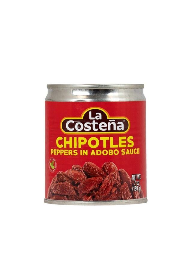 Chipotle Peppers 199gr ( 7 Oz ) Adobo Soslu Tütsülenmiş Meksika Jalapeno Biberi - 3