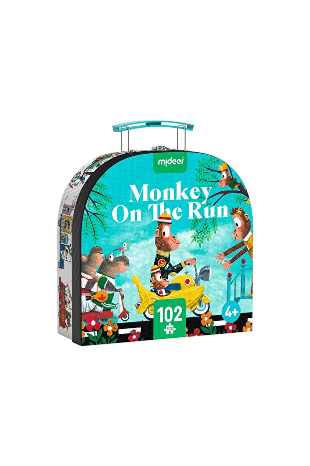 Gift Box Puzzle-KAÇAK MAYMUN - 1