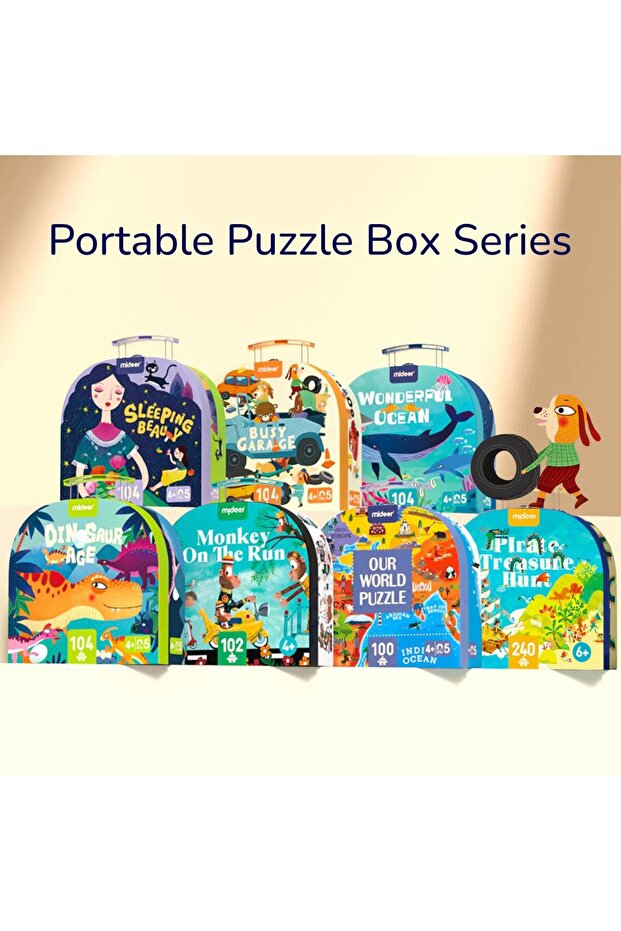 Gift Box Puzzle-KAÇAK MAYMUN - 7