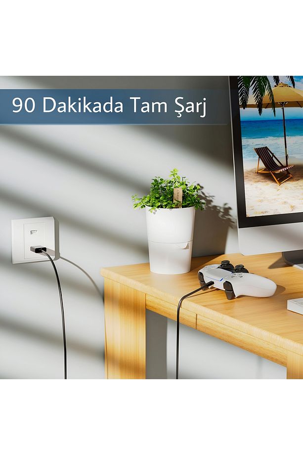 Ps5 Oyun Kolu Şarj Kablosu/xbox Series X-s/nintendo Switch Için Uyumlu Type-c Şarj Kablosu Usb C - 3