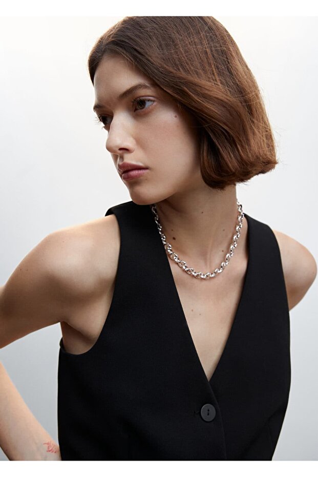 Düğmeli Takım Yelek - 6