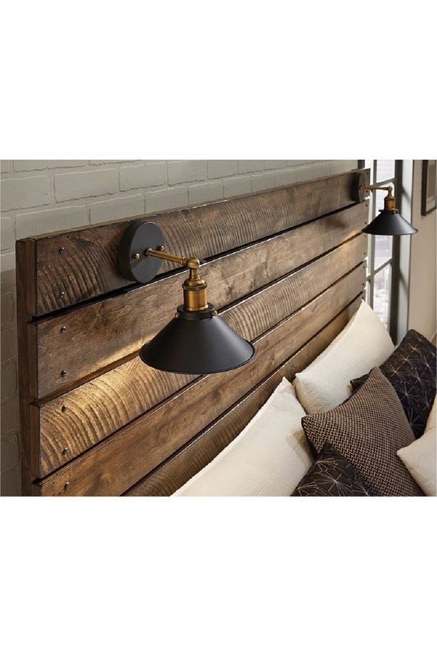 RETRO,RUSTİK,VİNTAGE MAFSALLI YATAK BAŞI APLİK ŞAPKA ÇAPI 23CM NOT:1ADET FİYATIDIR - 1