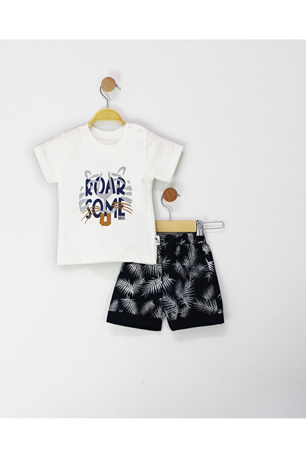 Printed Men's Double Baby Suit Bbx-7073
