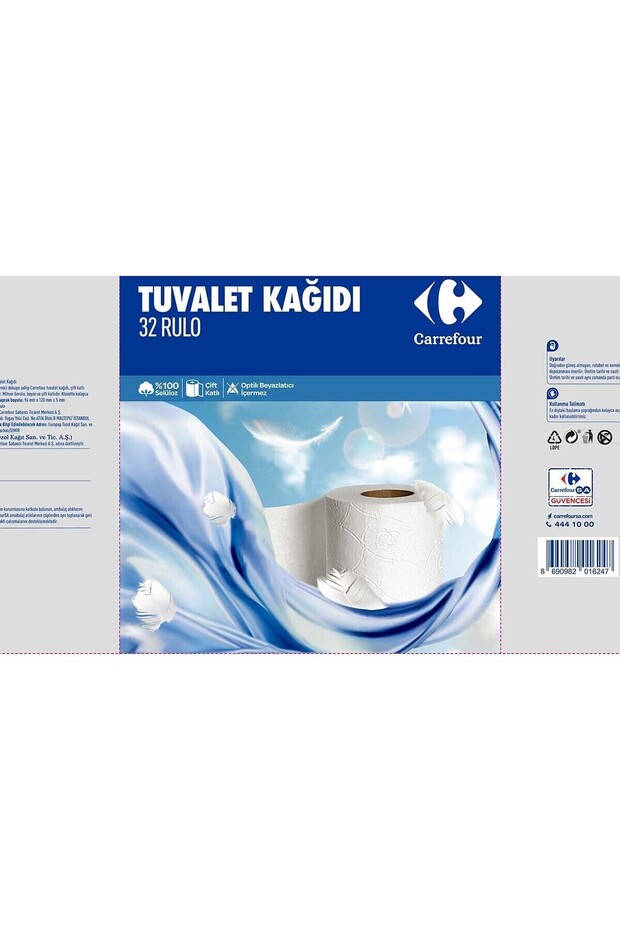 Carrefour Çift Kat 32'li Tuvalet Kağıdı - 2