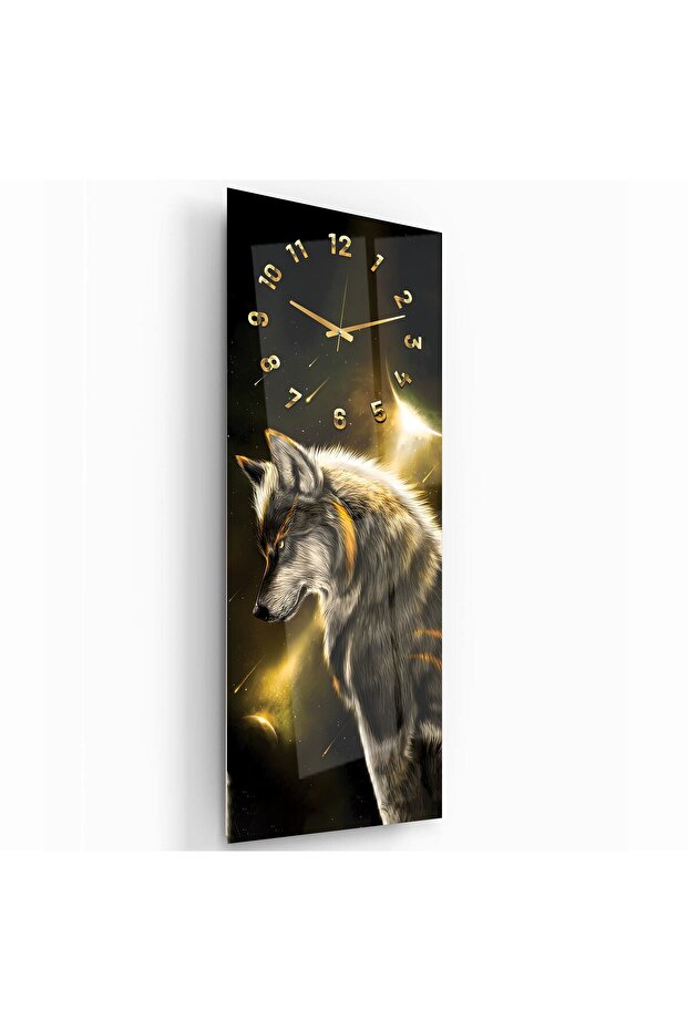 Saatli Neon Kurt Cam Tablo - 2