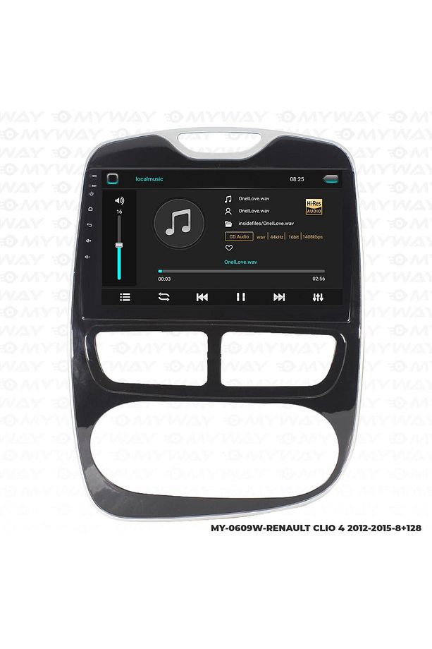 RENAULT CLİO 4 ANDROİD 12 MULTİMEDYA CARPLAY 4GB RAM+64GB HDD 2012-2015 NAVİGASYON EKRAN - 2