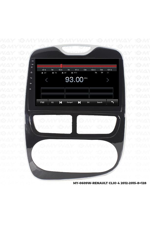 RENAULT CLİO 4 ANDROİD 12 MULTİMEDYA CARPLAY 4GB RAM+64GB HDD 2012-2015 NAVİGASYON EKRAN - 4