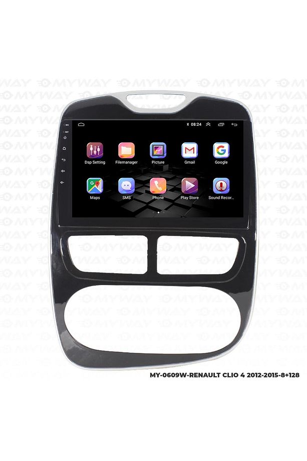 RENAULT CLİO 4 ANDROİD 12 MULTİMEDYA CARPLAY 4GB RAM+64GB HDD 2012-2015 NAVİGASYON EKRAN - 6