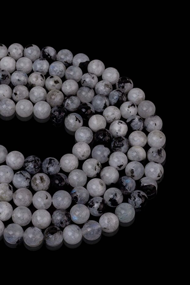 8 MM Moon Stone String