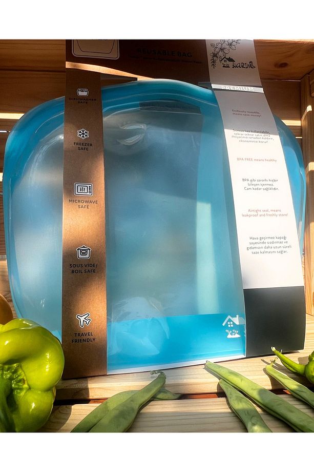 Katlanabilir Harım Pack - 3500 mL - Mavi - 5