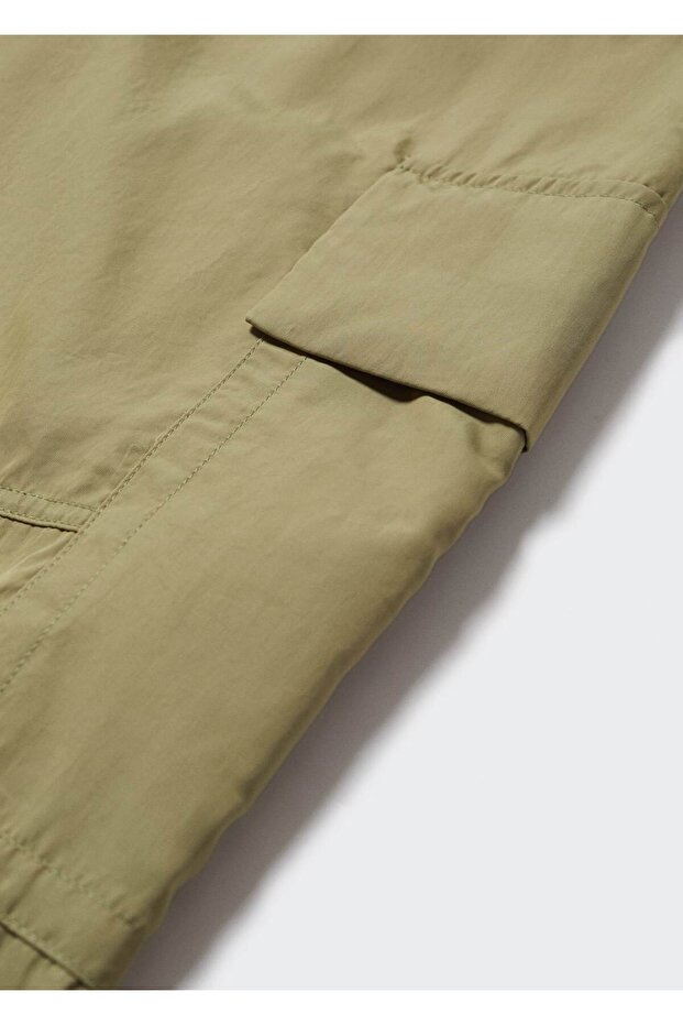 Cepli Kadın Kargo Pantolon - 7