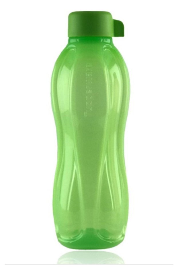 Tupperware Eco Bottle 500 ml Green Screw Cap - 450-550 ml - Green