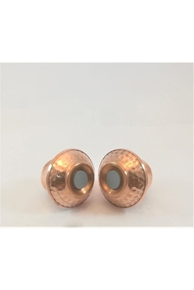 Copper Salt Shaker Red Set of 2