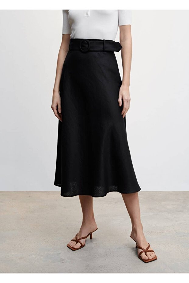 Kemerli Keten Etek - 1