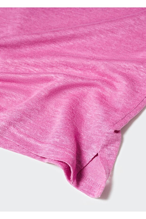 %100 Keten Tişört - 7