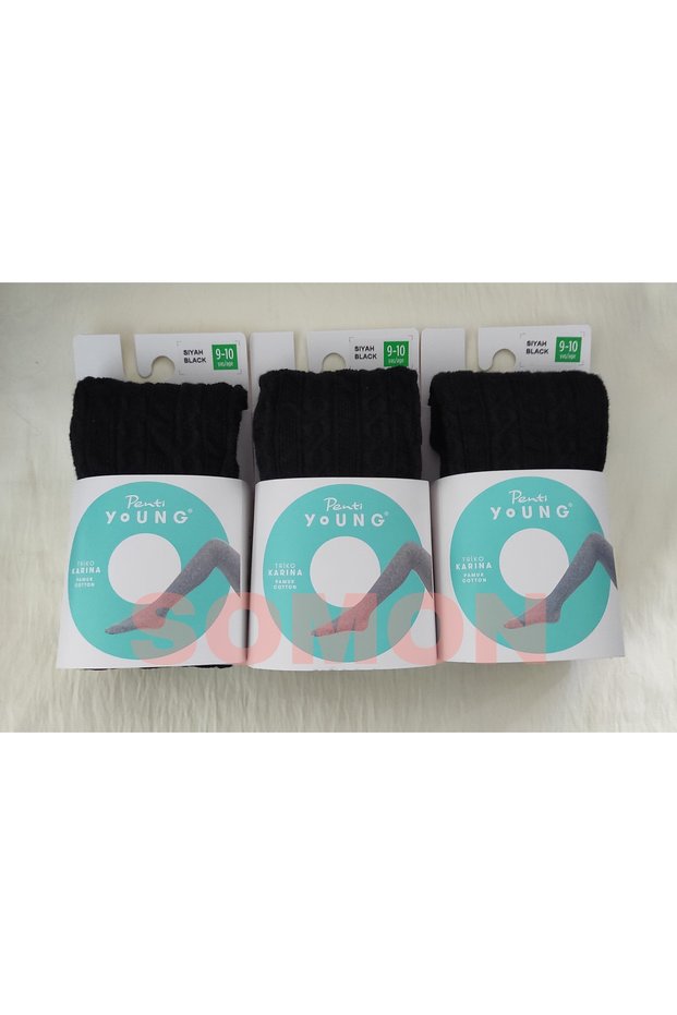 GIRL'S KNITWEAR KARINA PANTY SOCKS (PRETTY PANTY SOCKS) 3-PACK