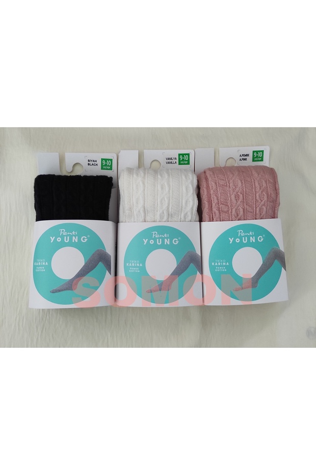 GIRL'S KNITWEAR KARINA PANTY SOCKS (PRETTY PANTY SOCKS) 3-PACK