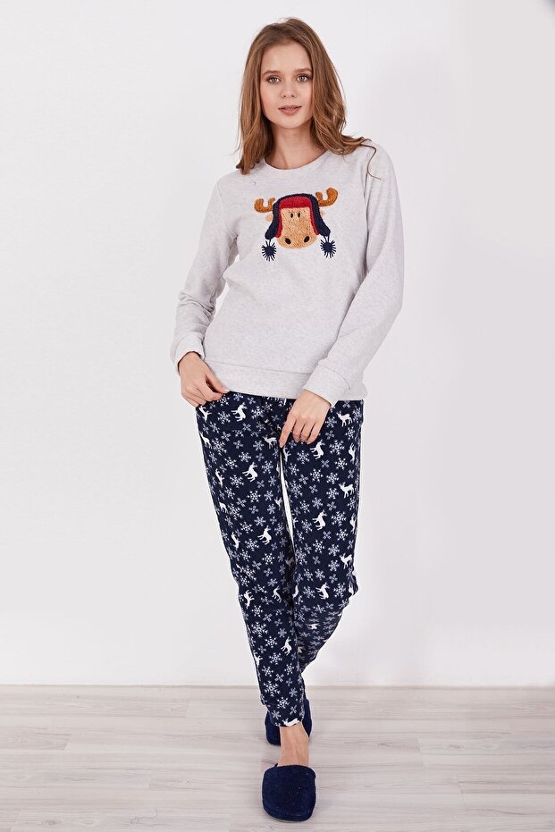 Kışlık Polar Pijama Takım, Kombin Için Tek Tek Sepete Eklenmelidir!!! - 6