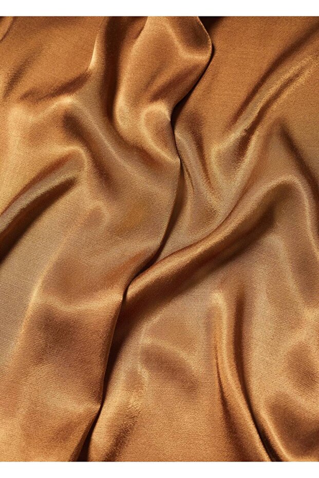 Saten Palazzo Pantolon - 7