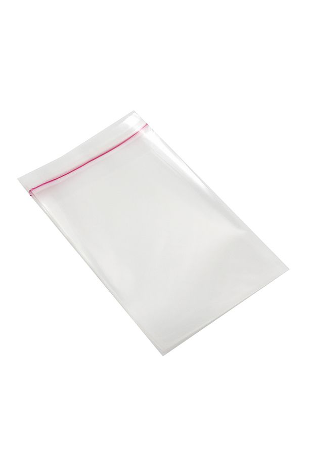 10x15 cm Şeffaf Bantlı Poşet / 50 Adet - 2
