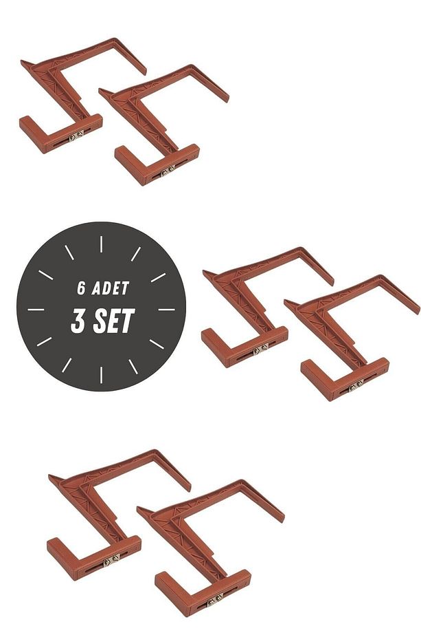 Saksı Askısı 3 Set Ayarlı Saksı Askısı Ayarlanabilir Saksı Askısı - 1