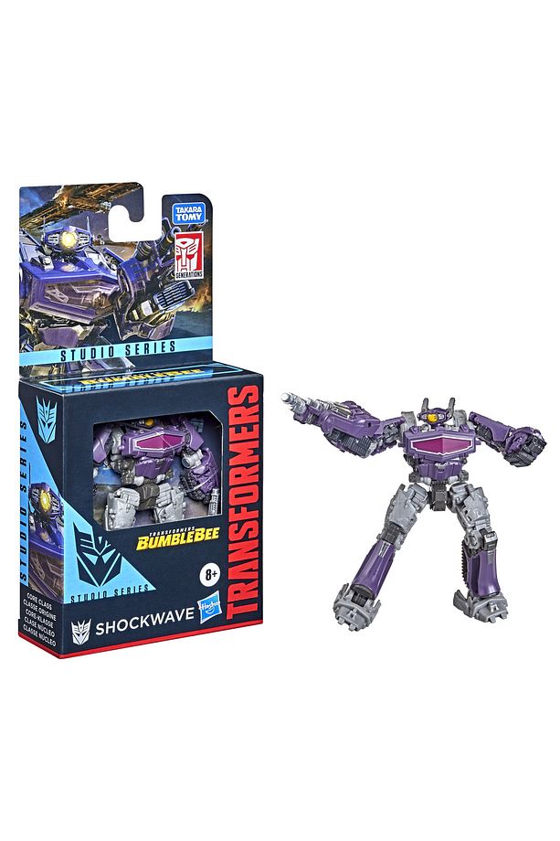 Transformers: Bumblebee - Studio Series Core Class Shockwave Aksiyon Figürü - 1