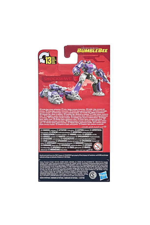 Transformers: Bumblebee - Studio Series Core Class Shockwave Aksiyon Figürü - 5