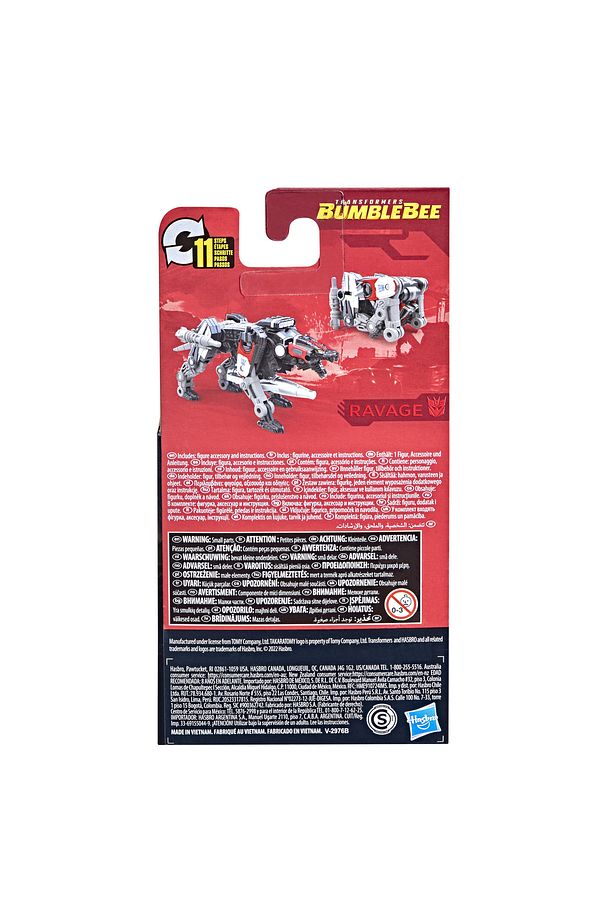 Transformers: Bumblebee - Studio Series Core Class Ravage Aksiyon Figürü - 5