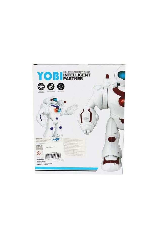 Sesli Ve Işıklı Savaş Robotu Mavi - 5