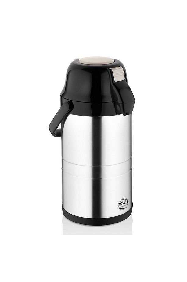 3,5 Litre Pompalı Çelik Termos - 2