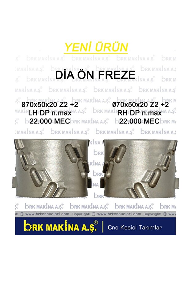 Ön Freze Bıçakları
